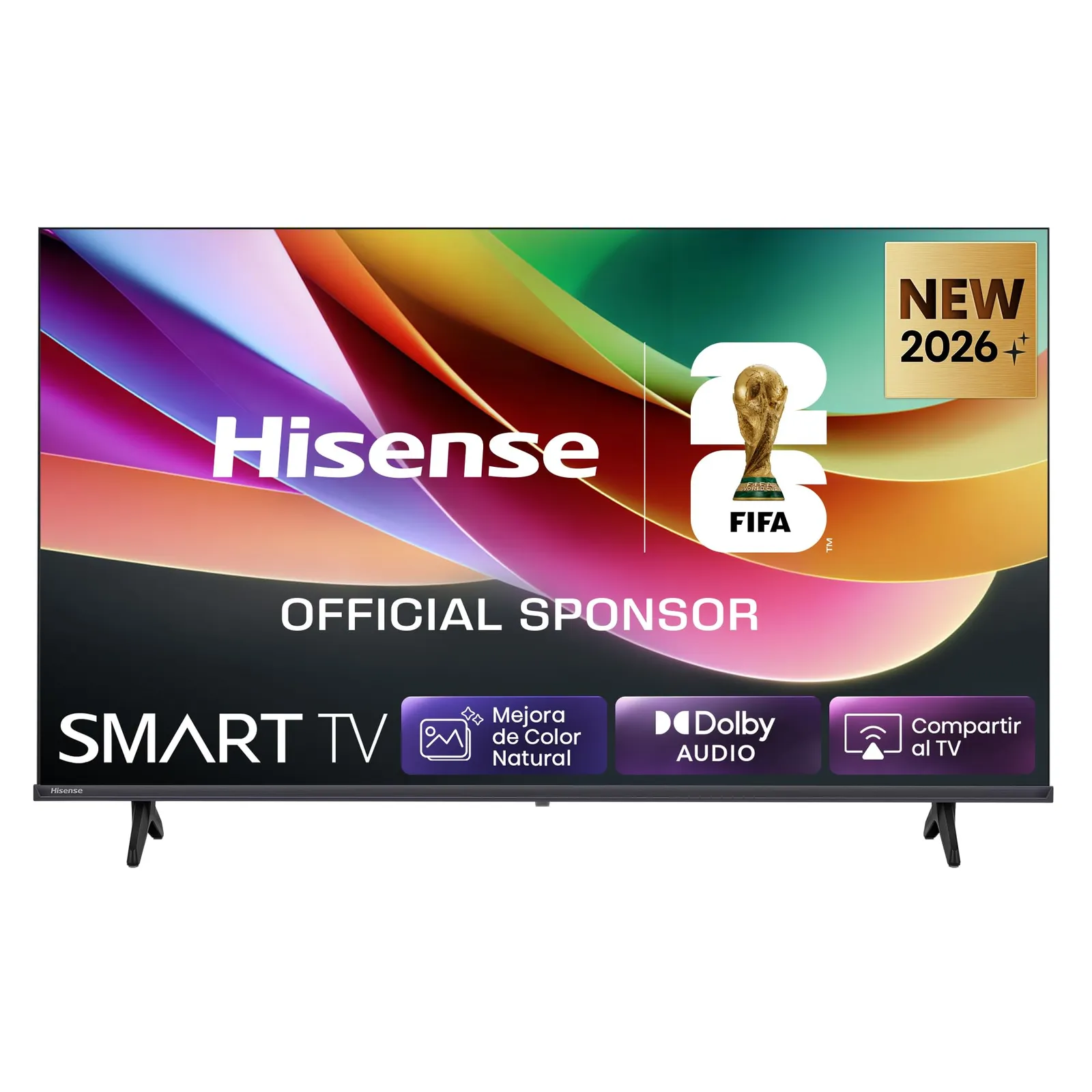 Hisense 32A4S - Smart TV 32" HD con Natural Colour Enhancer y Modo Juego
