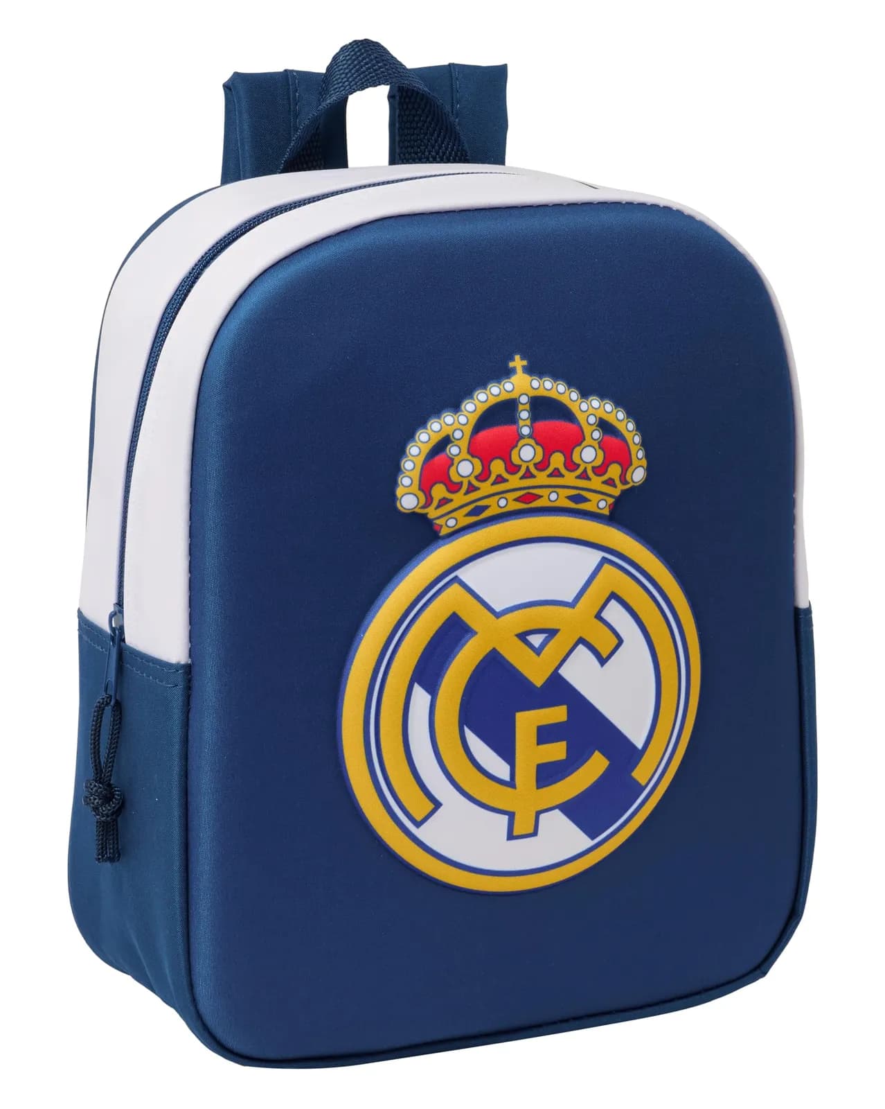 Mochila guardería Real Madrid 3D negra