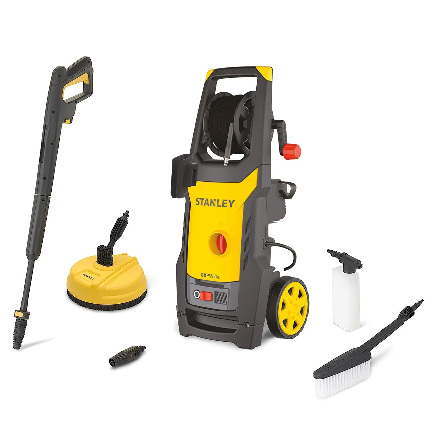 Hidrolimpiadora Stanley SXPW24BX 170 Bar 2400W con Limpiadora Superficies