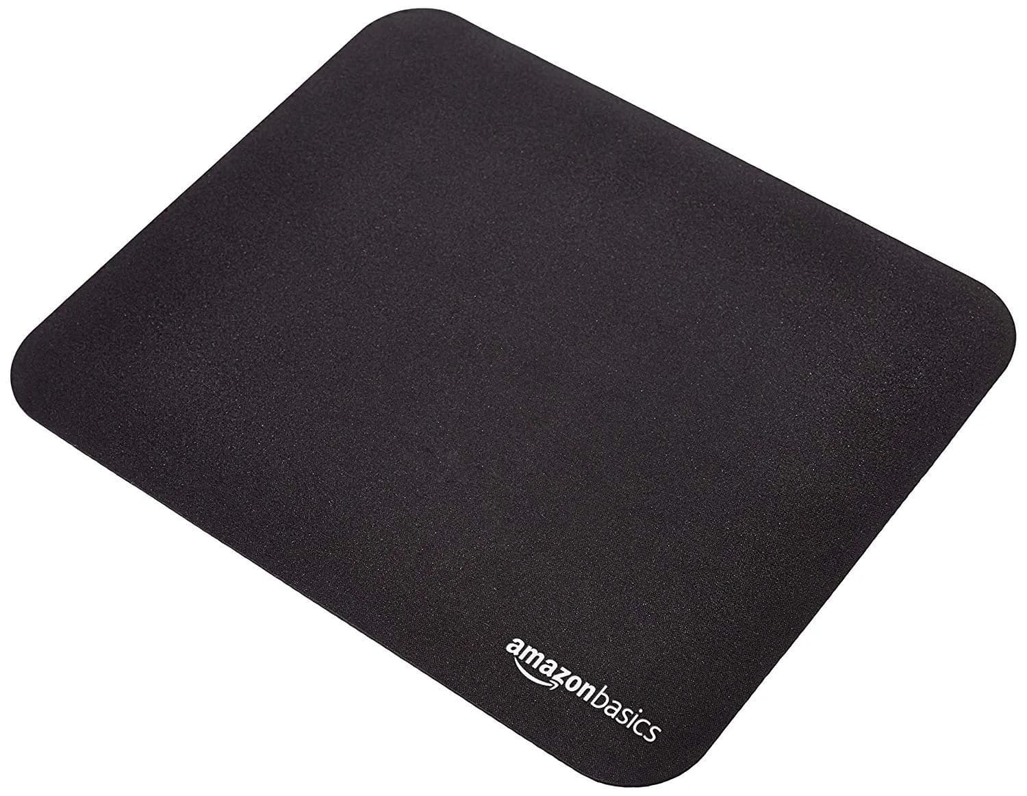 Amazon Basics Alfombrilla Ratón Gaming Rectangular Standard Negro 269x320mm