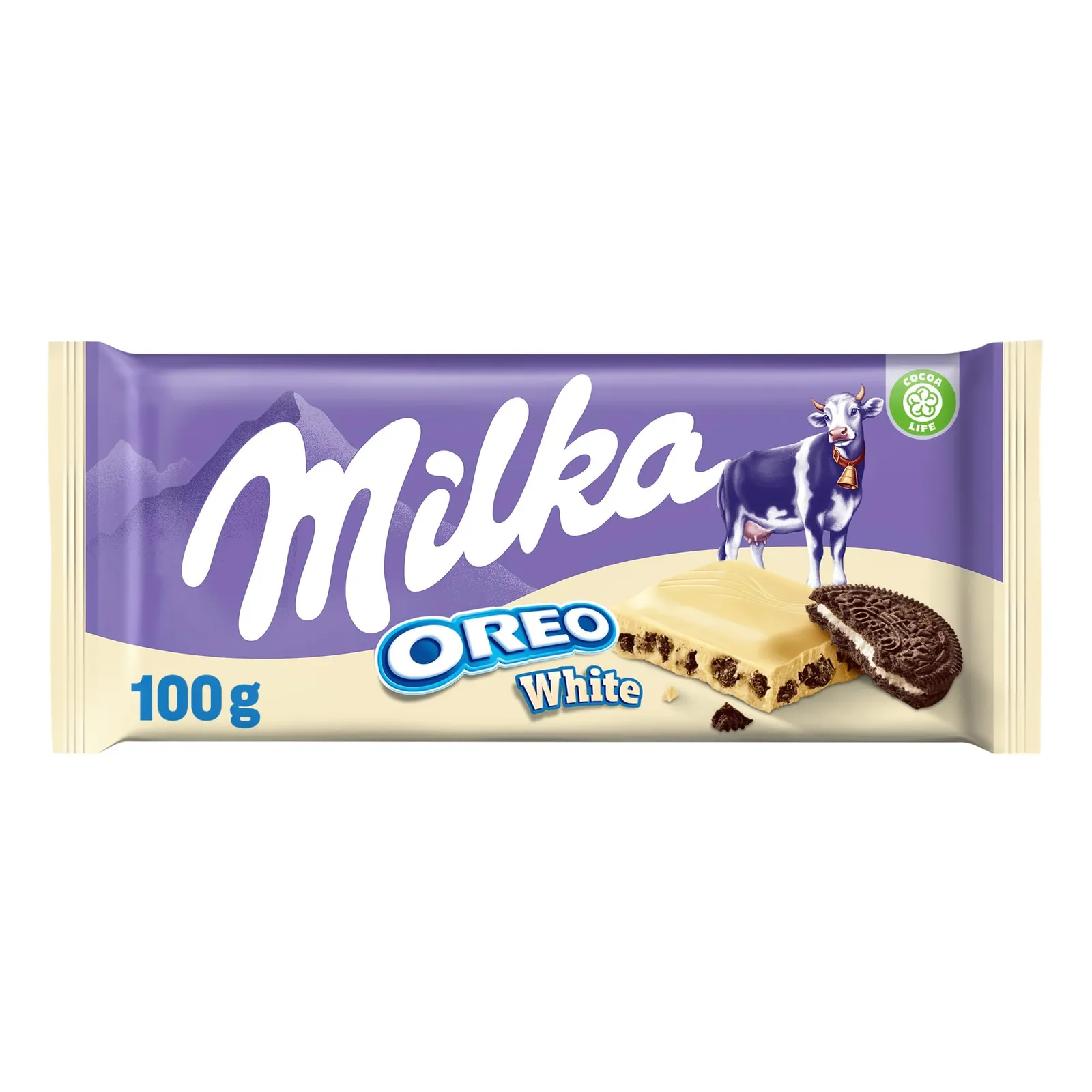 Tabletas Milka Oreo Chocolate Blanco con Galleta (6 uds)