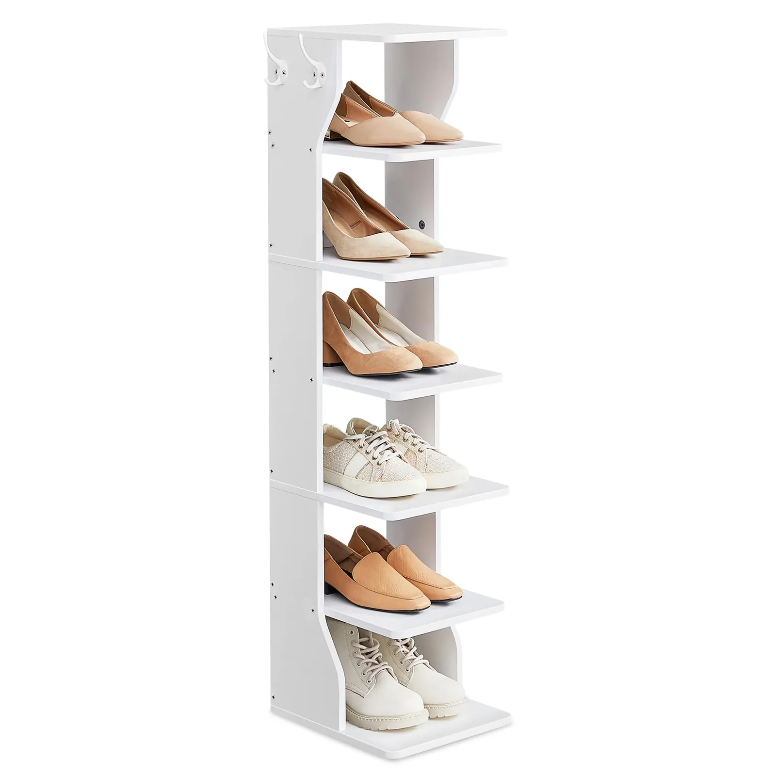VASAGLE Zapatero 7 Niveles LBS200T14 Blanco