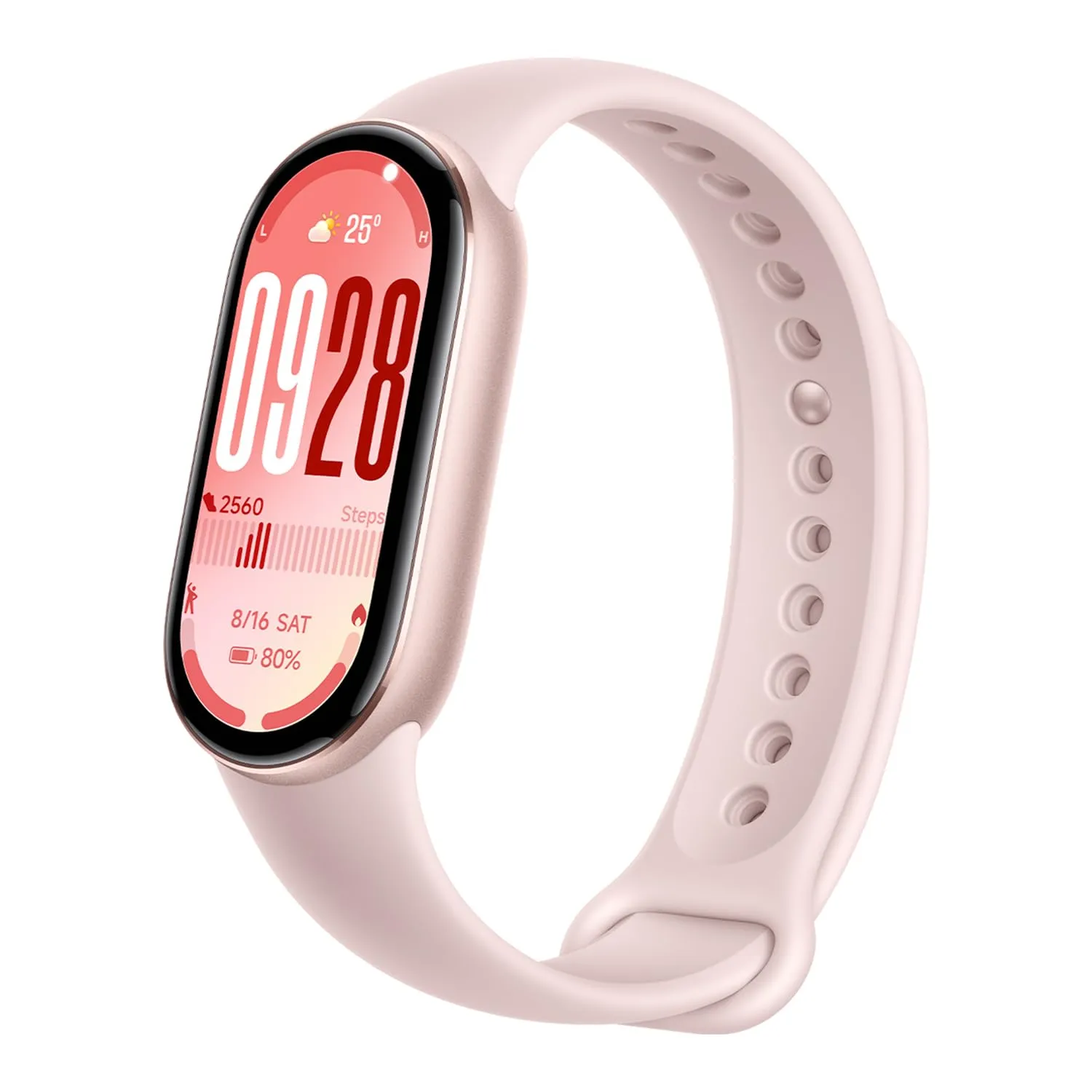 Xiaomi Smartband 10: Pulsera actividad AMOLED 44mm, 150+ deportes, Rosa