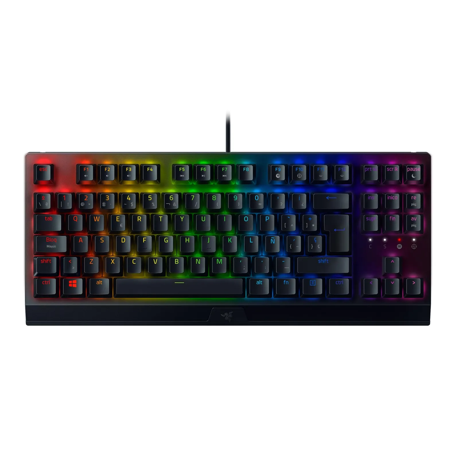 Razer BlackWidow V3 Tenkeyless - Teclado Mecánico Gaming Español (Yellow Switch)