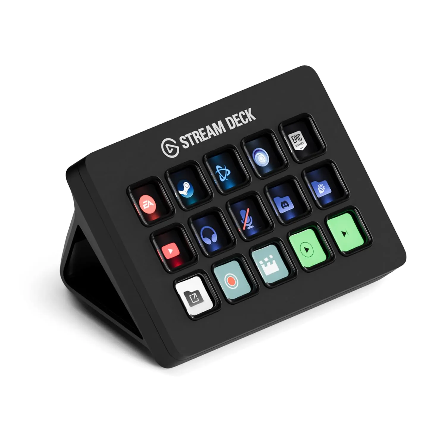Elgato Stream Deck MK.2 - Controlador de estudio con 15 teclas macro para PC y Mac
