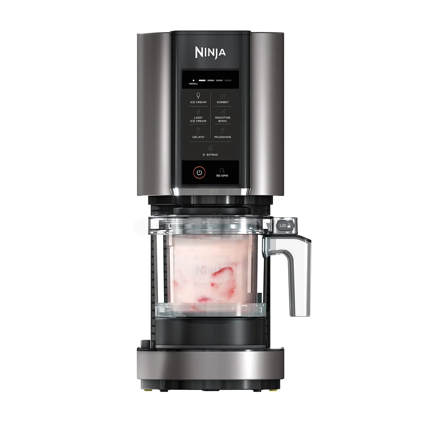 Ninja CREAMi Heladera Multifunción NC302EU, 1.4L, 7 Programas, Negro/Plata