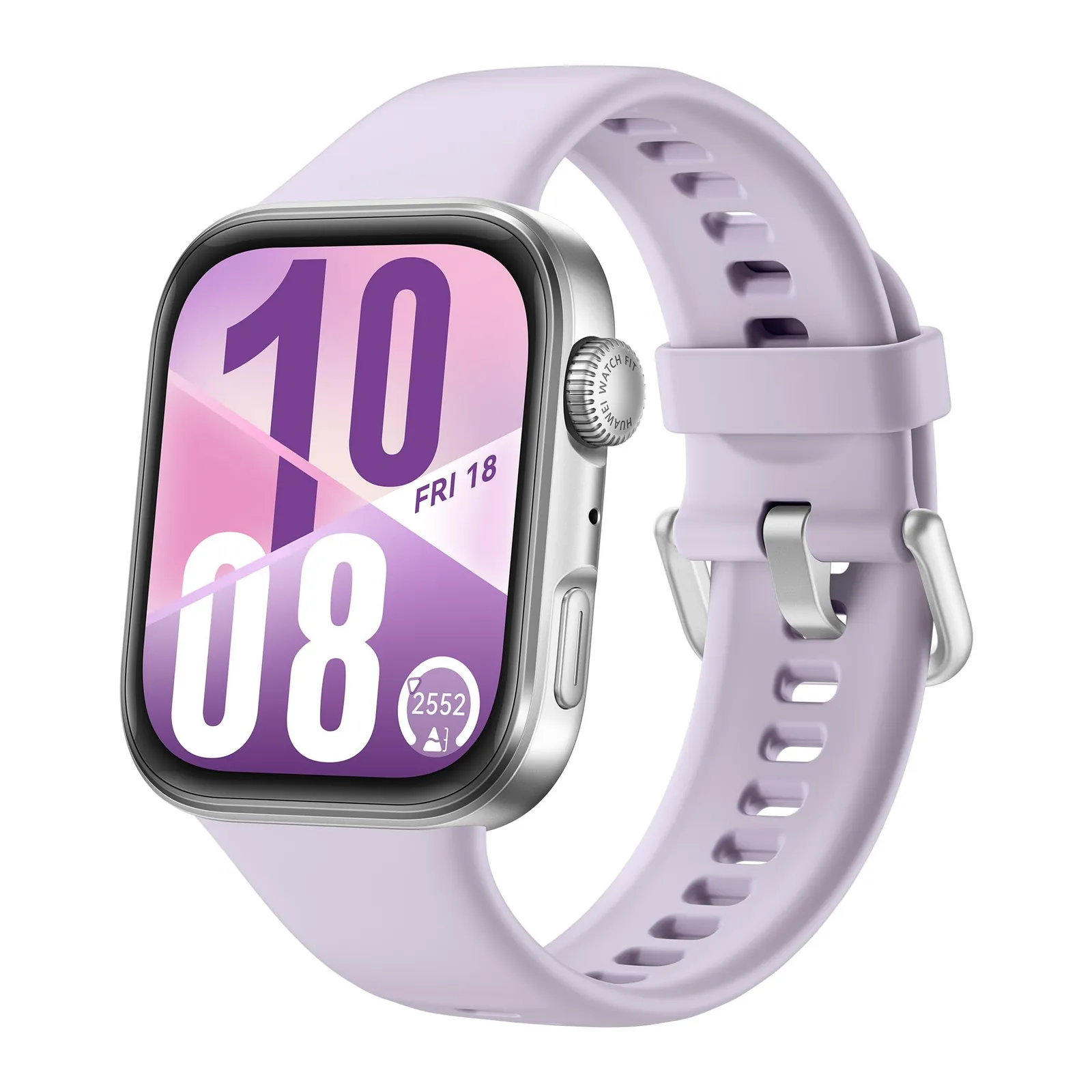 HUAWEI Watch FIT 4 Smartwatch: Pantalla 2000 nits, GPS Dual-Band, Carga Inalámbrica, Morado