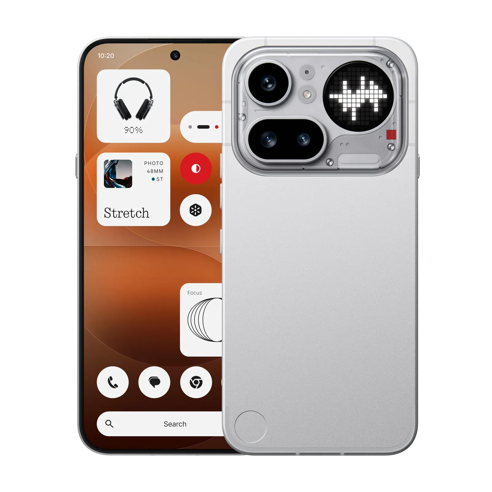 Nothing Phone (4a) Pro: Triple Cámara 50MP, Zoom 140x, Metal Unibody, AMOLED 144Hz, 8GB+128GB Plata