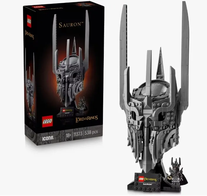 LEGO Icons 10316 El Señor de los Anillos: Casco de Sauron