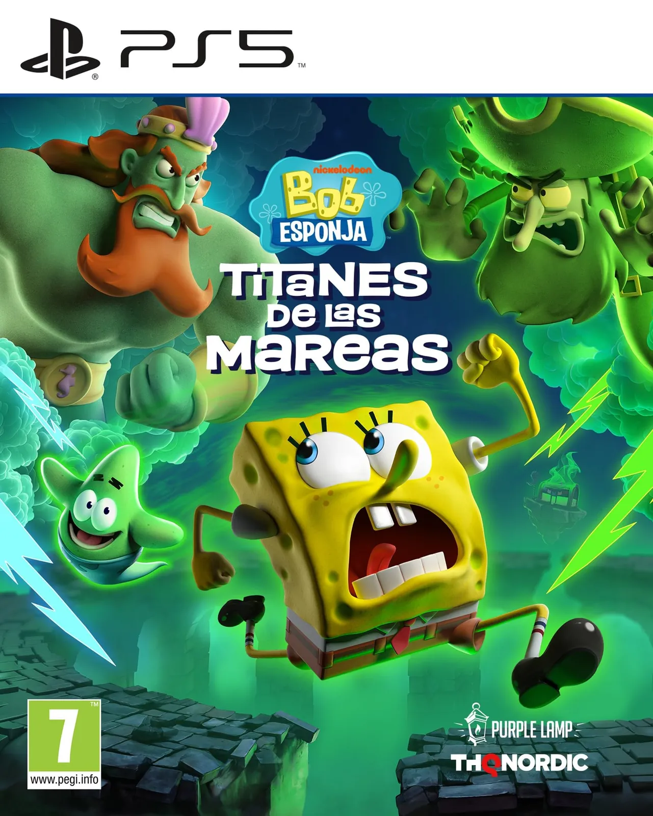 Bob Esponja: Titanes de las Mareas para PS5