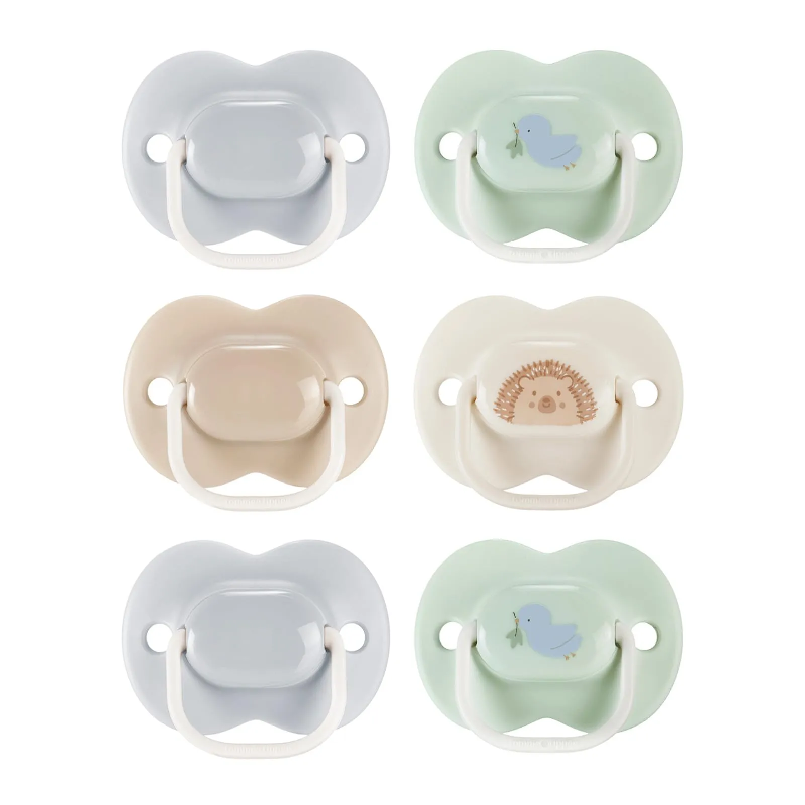 Pack 6 Chupetes Tommee Tippee Anytime 0-6 Meses Simétricos Sin BPA