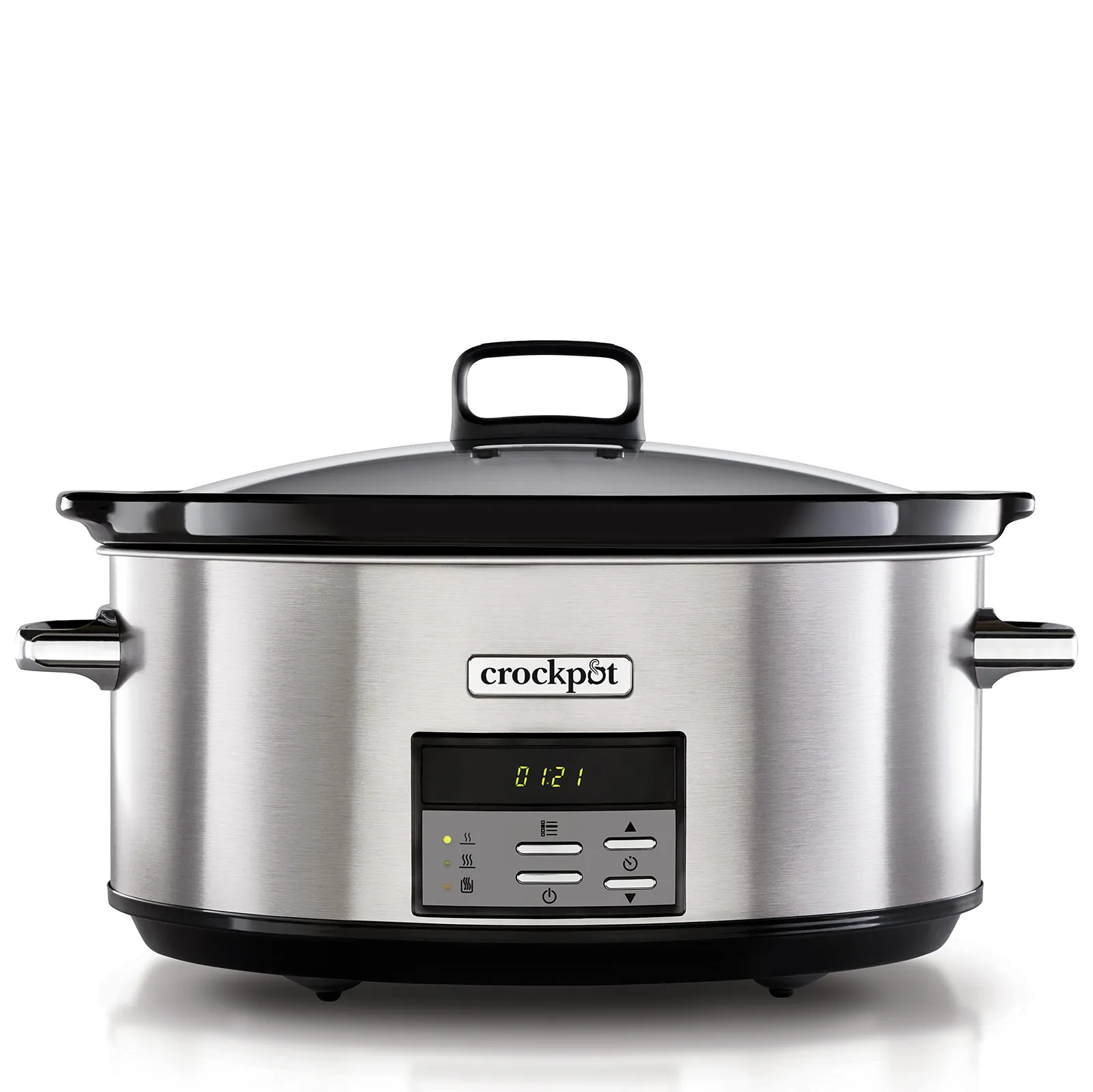 Olla de cocción lenta digital Crockpot 7,5 L CSC063X, acero inoxidable