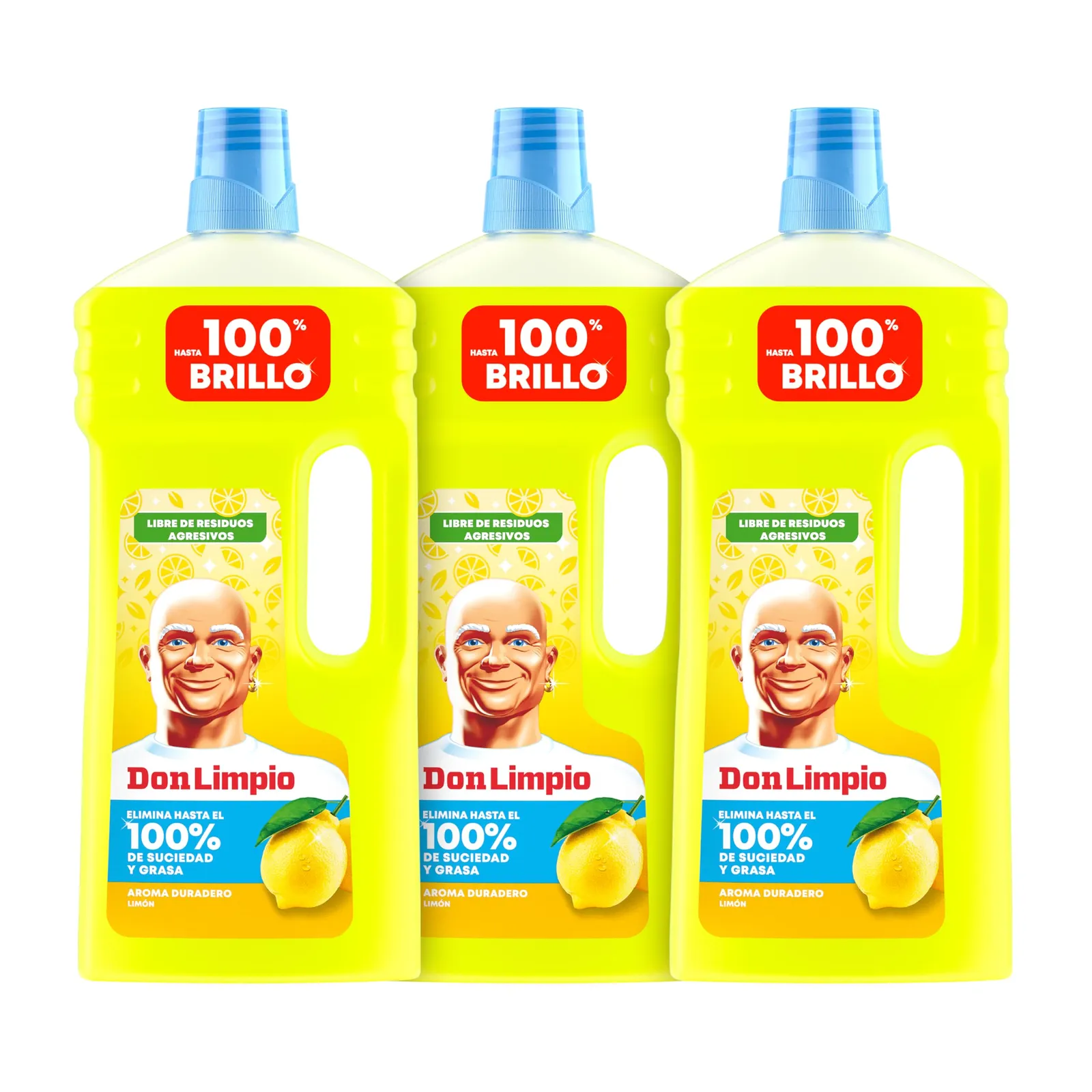 Pack 3x Don Limpio Baño: Limpiador Antical con Brillo Duradero