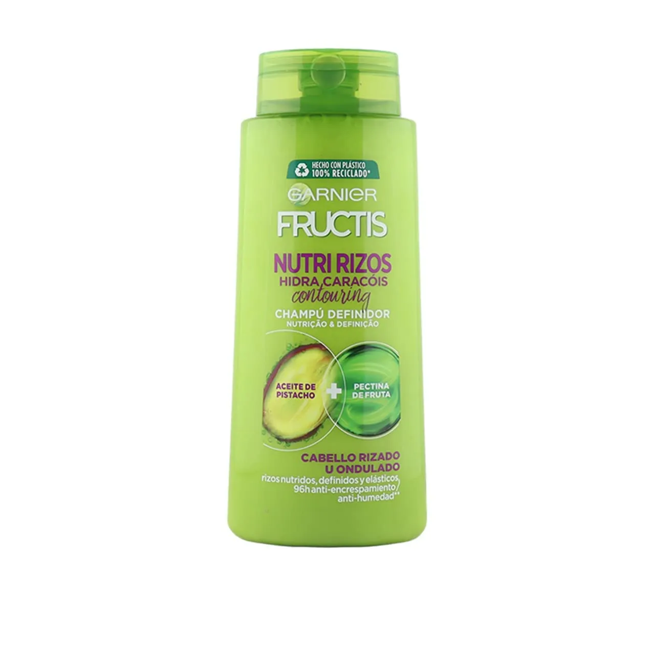Pack 2x Garnier Fructis Nutri Rizos Champú 700ml