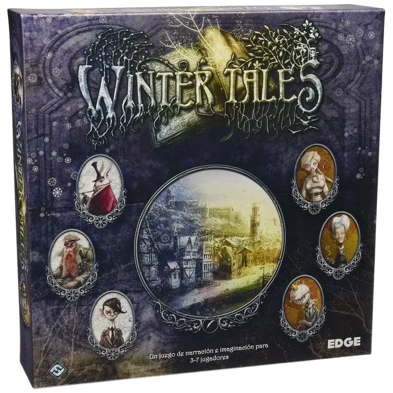 Edge Winter Tales: Juego de Mesa Narrativo Español para 3-7 Jugadores (14+)