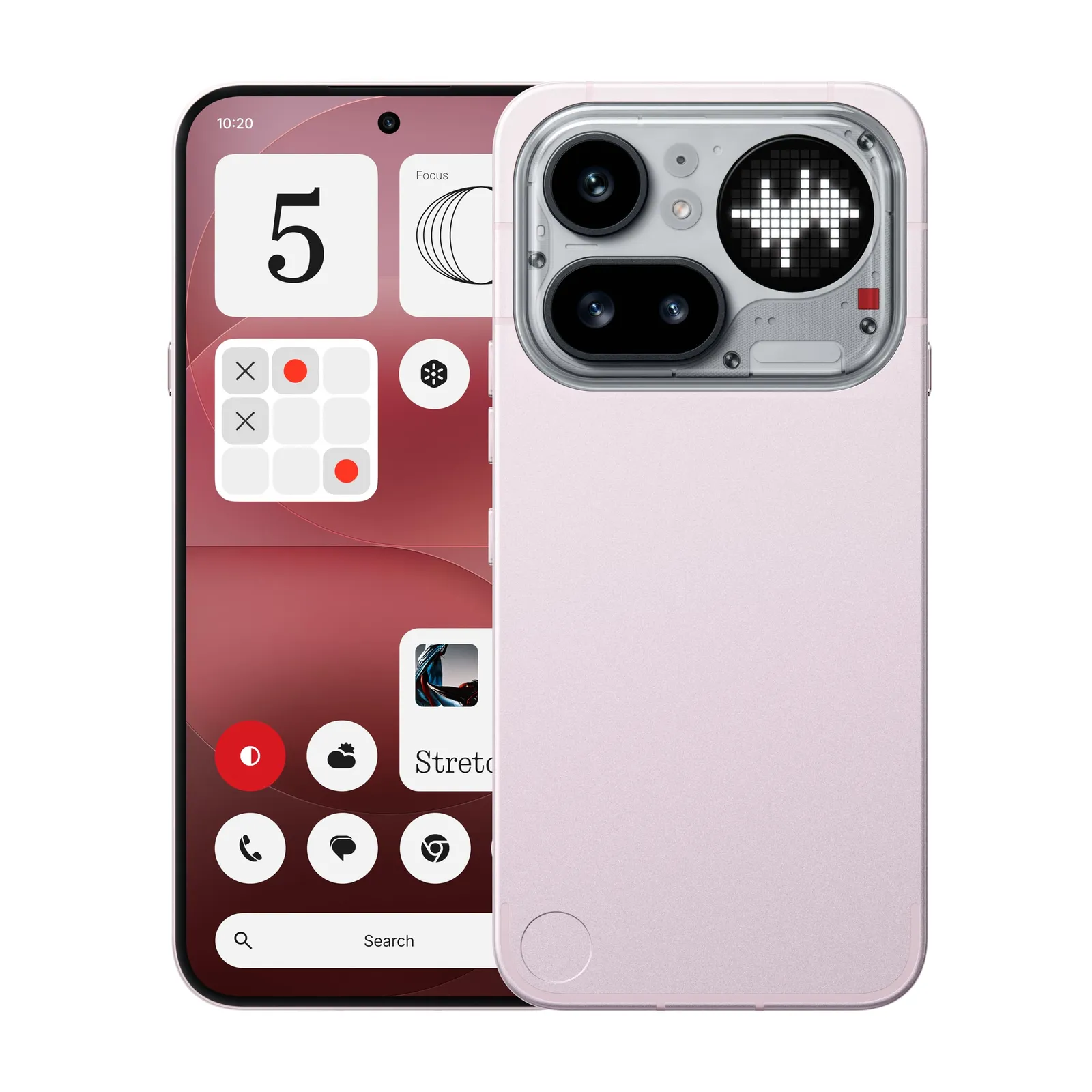 Nothing Phone (4a) Pro: Triple Cámara 50MP, Zoom 140x, Metal Unibody, 144Hz AMOLED, 12GB+256GB - Rosa