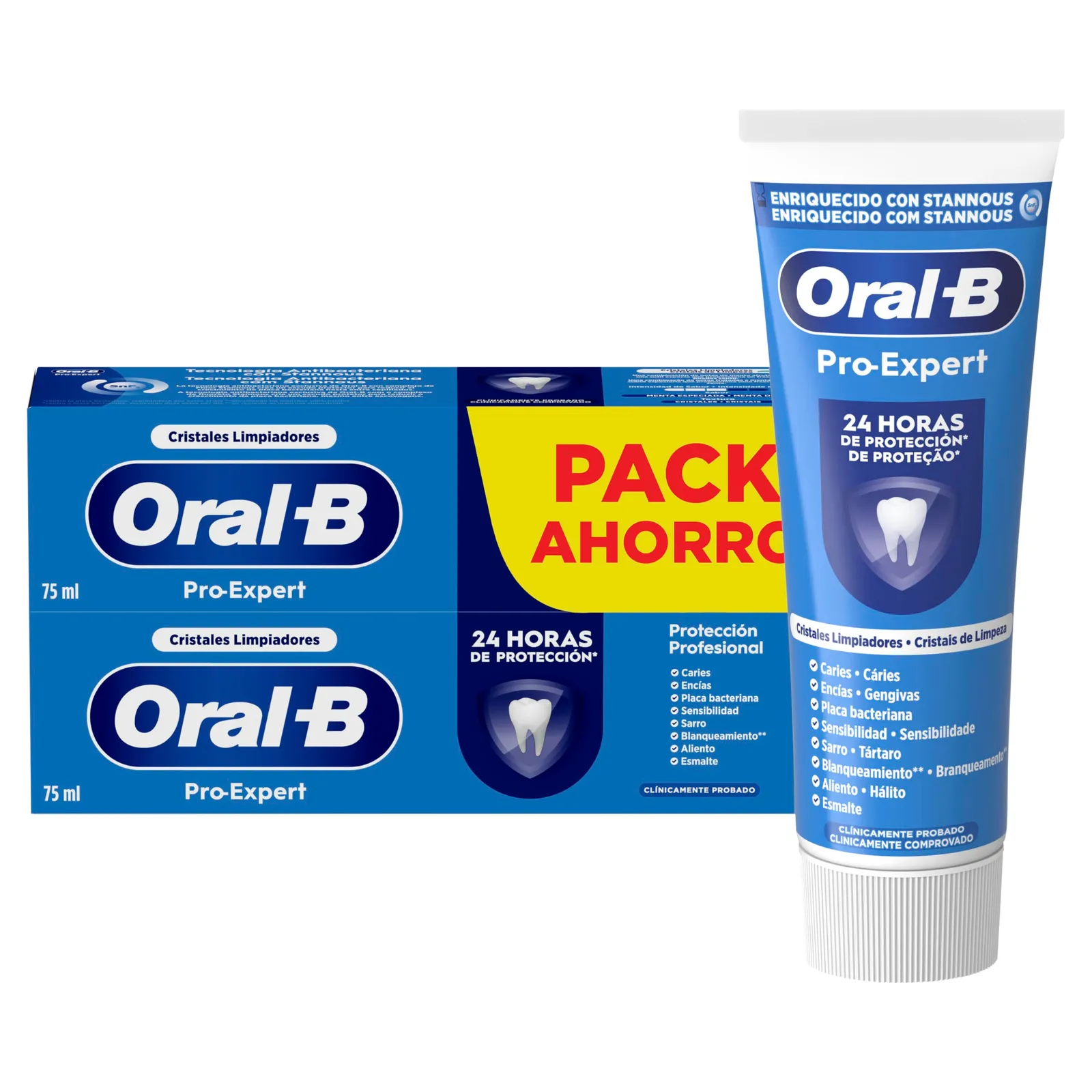 Pack 2x 75 ml Pasta Dentífrica Oral-B Pro-Expert