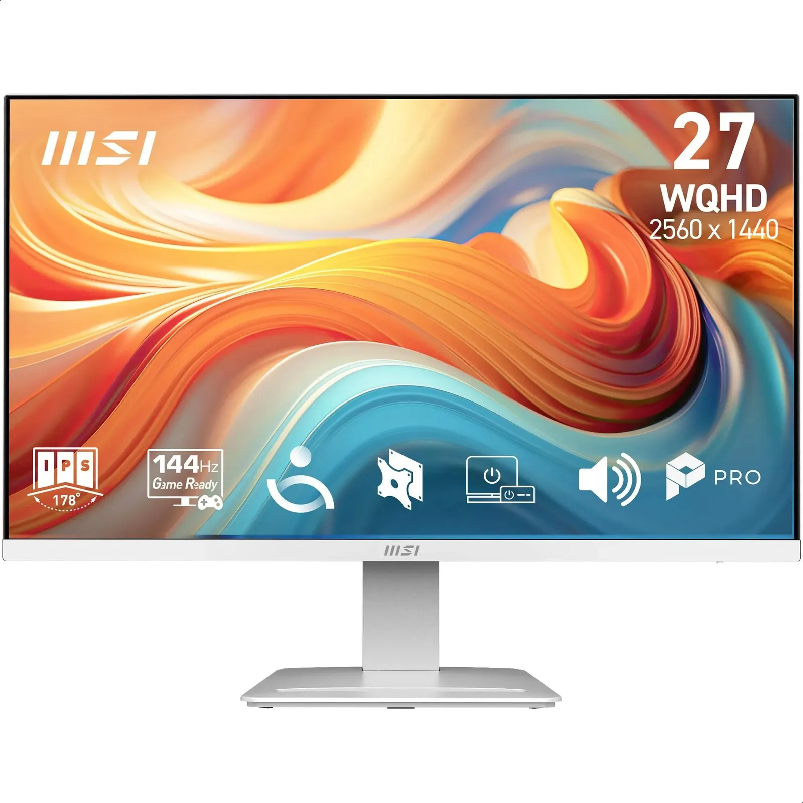 MSI Pro MP273QW E14 Monitor 27" WQHD 144Hz IPS