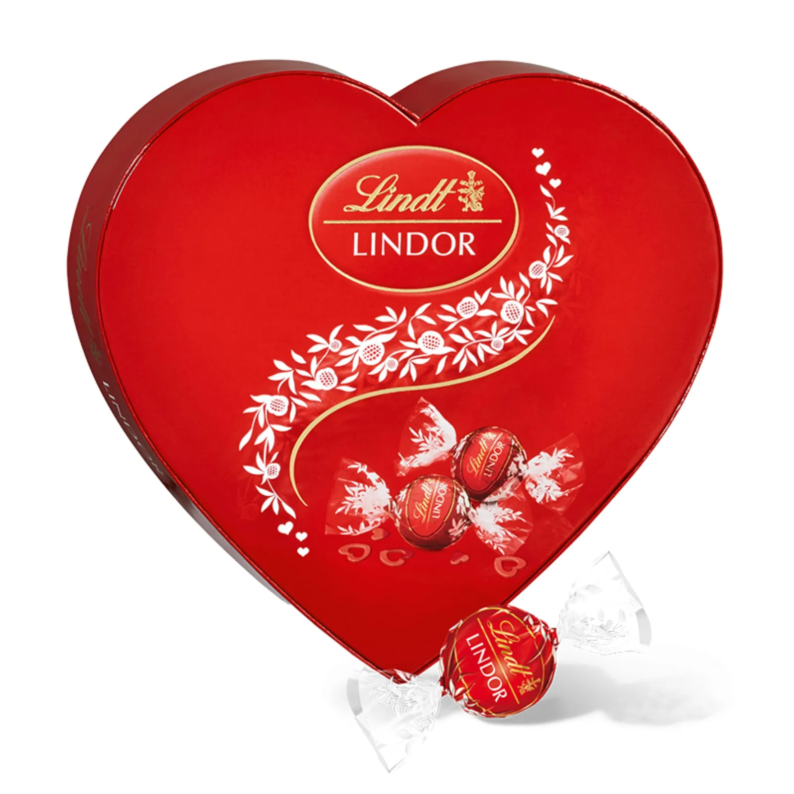 Lindt LINDOR Bombones Corazón Chocolate con Leche 200g