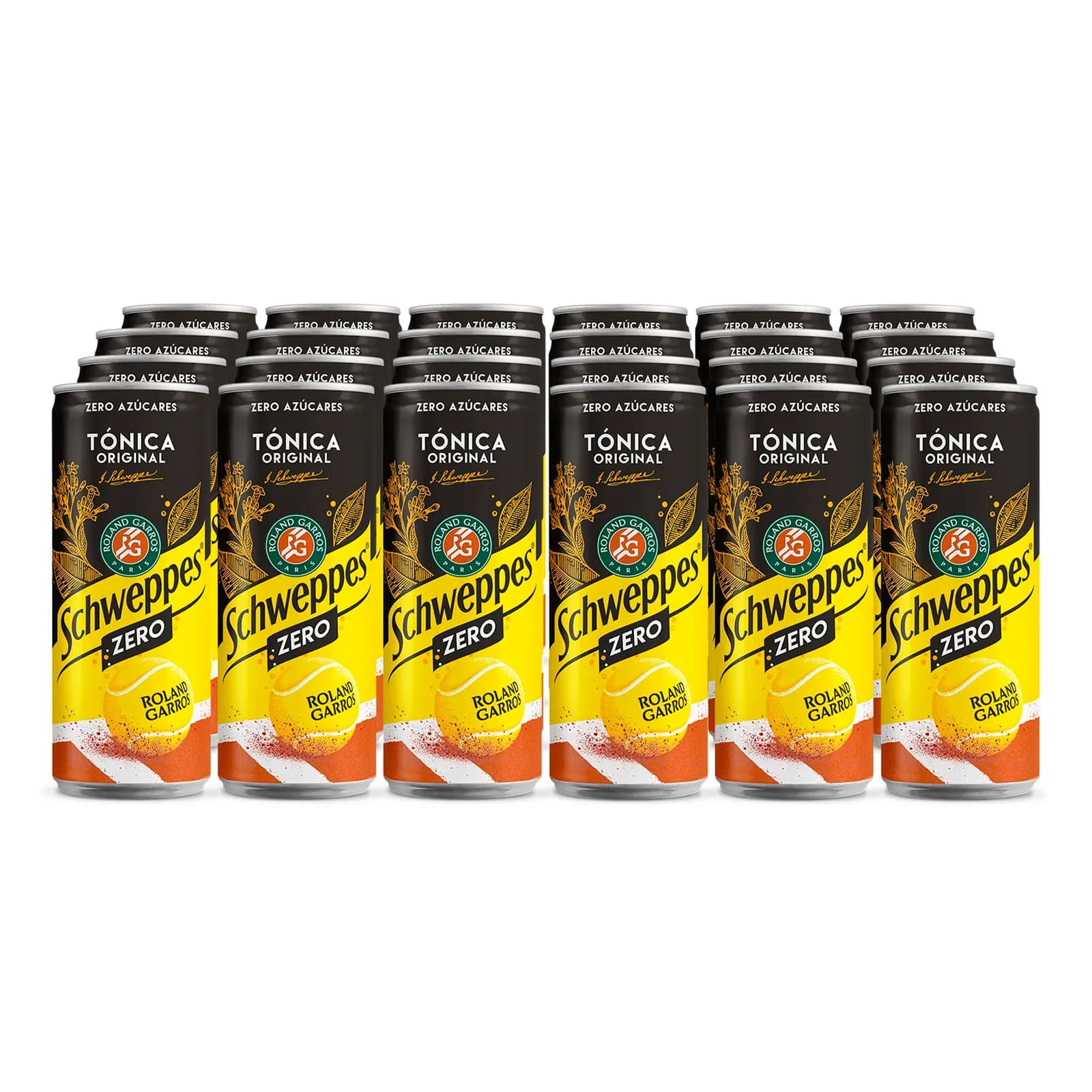 Pack 24 Botellas Schweppes Tónica Zero 33 cl