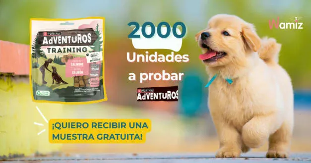 Muestra Gratis Purina Adventuros Training Salmón para Perros