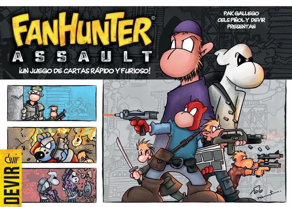 Juego de mesa de cartas Fanhunter Assault por 6€