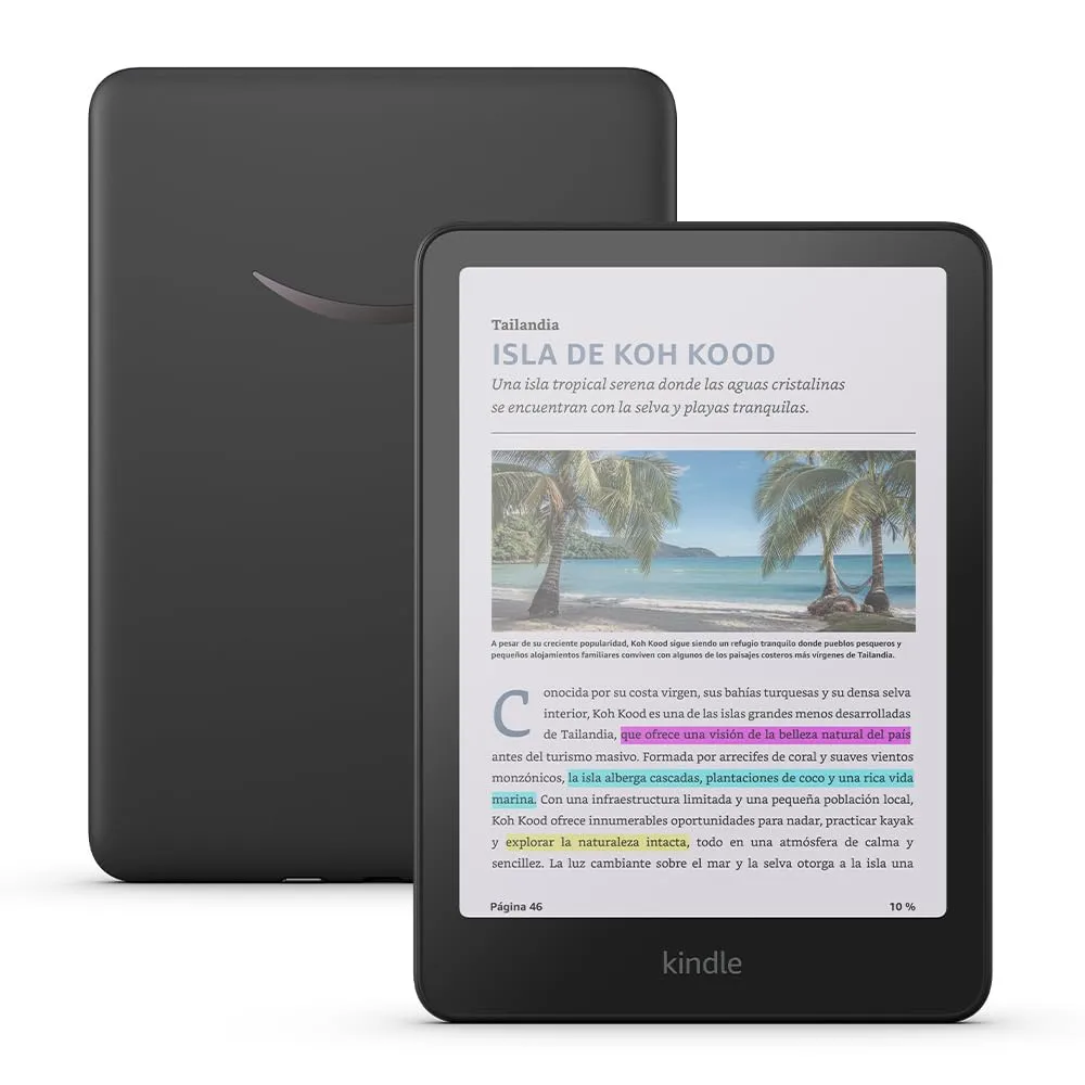 Amazon Kindle Scribe (última generación) | Pantalla a color, luz cálida, 16 GB