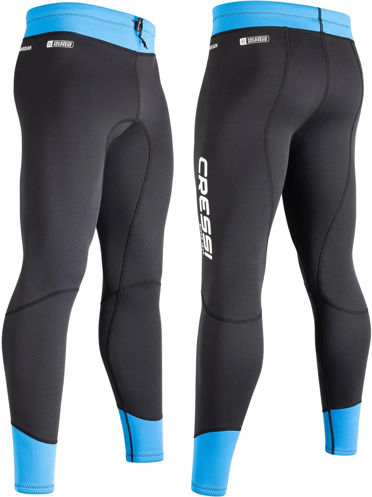 Pantalón Neopreno CRESSI Guardian Man 2mm Negro/Azul Talla L/4