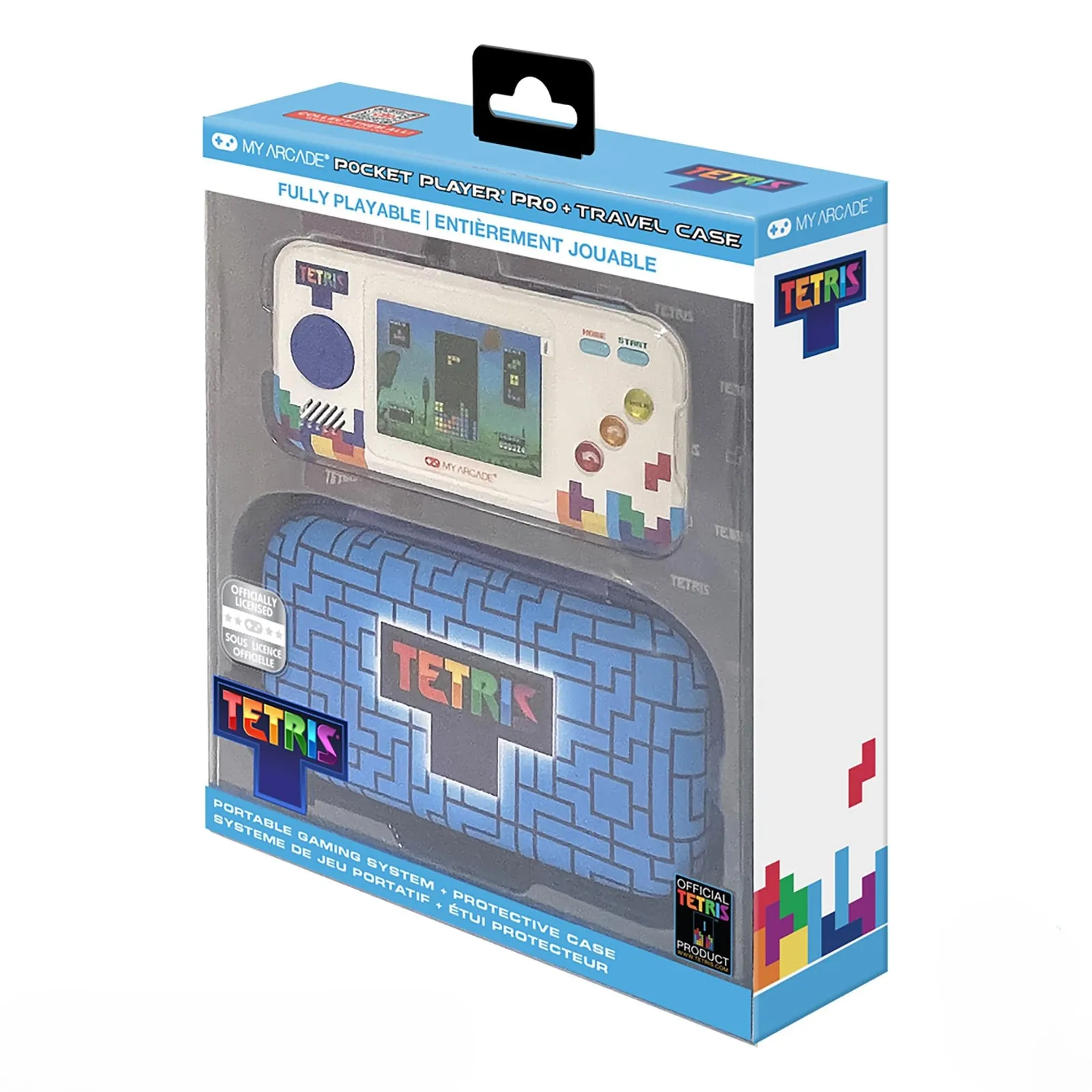 My Arcade Tetris Pocket Player Pro con funda