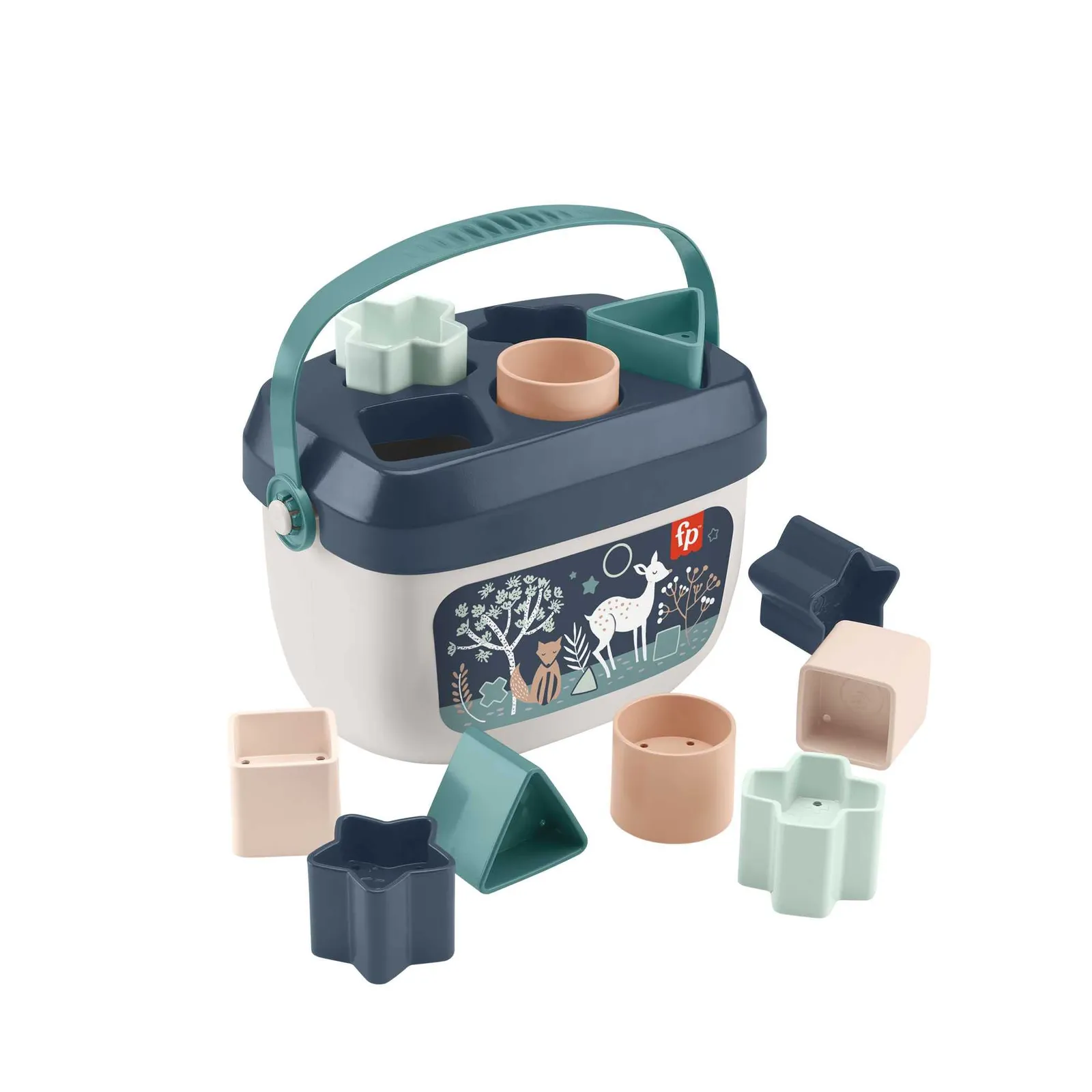 Fisher-Price Cubo Primeros Bloques: Juguete para bebes +6 meses