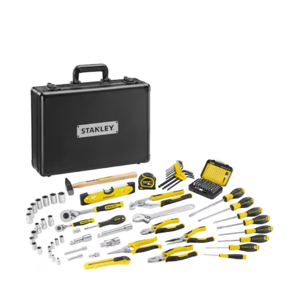 Maletín de herramientas Stanley con 119 piezas