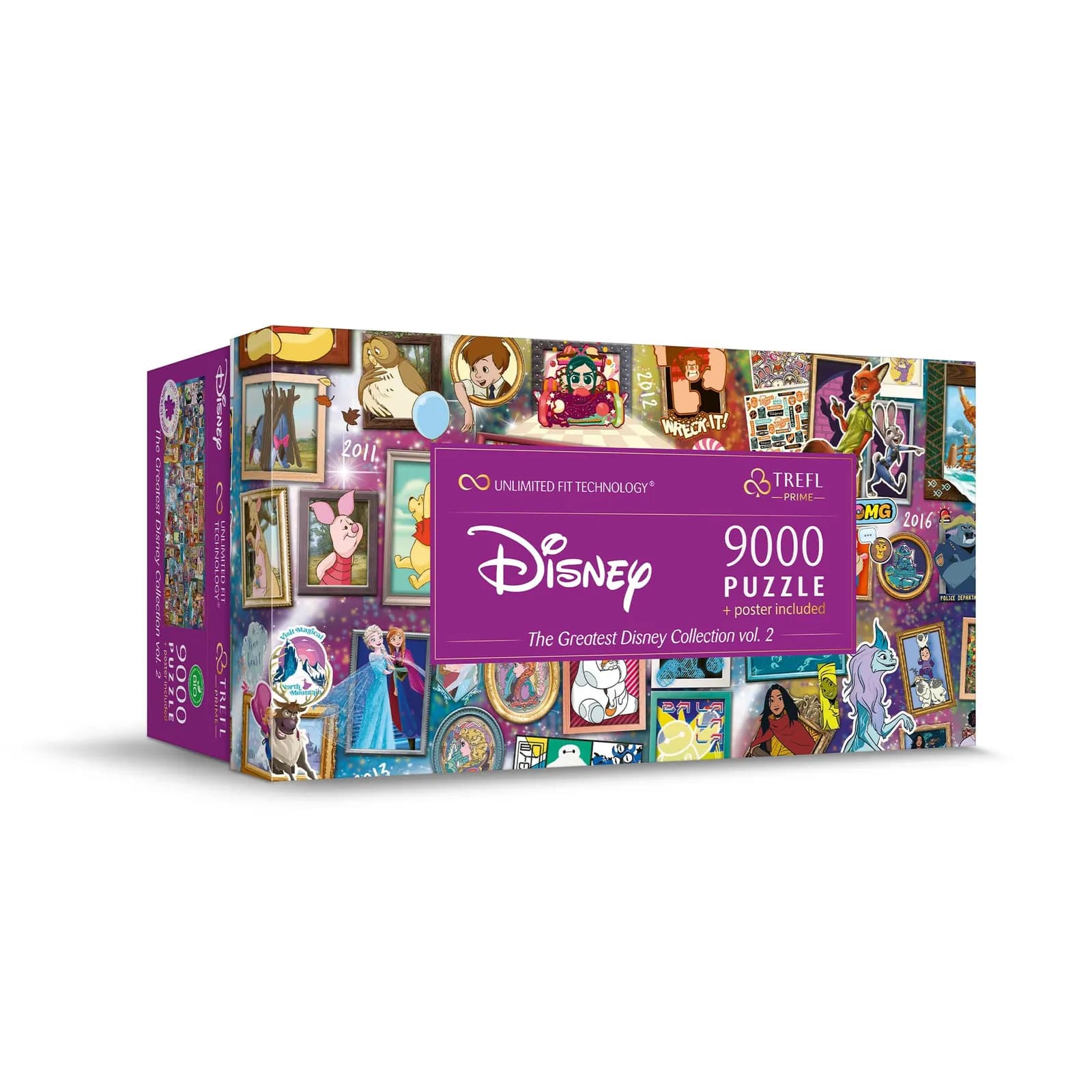 Trefl Prime UFT Puzzle: The Greatest Disney Collection Vol.2 - 9000 Piezas