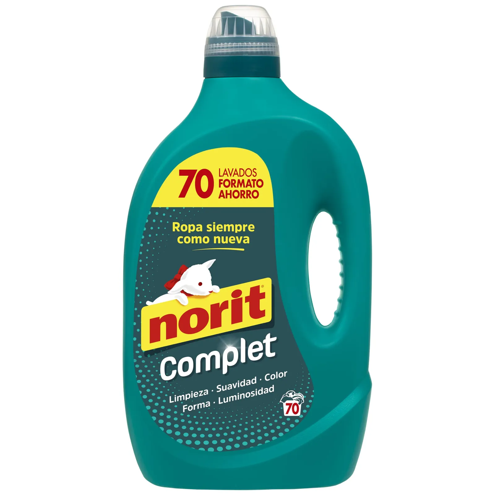 2x Norit Complet Detergente Líquido, 70 Lavados Cada Uno