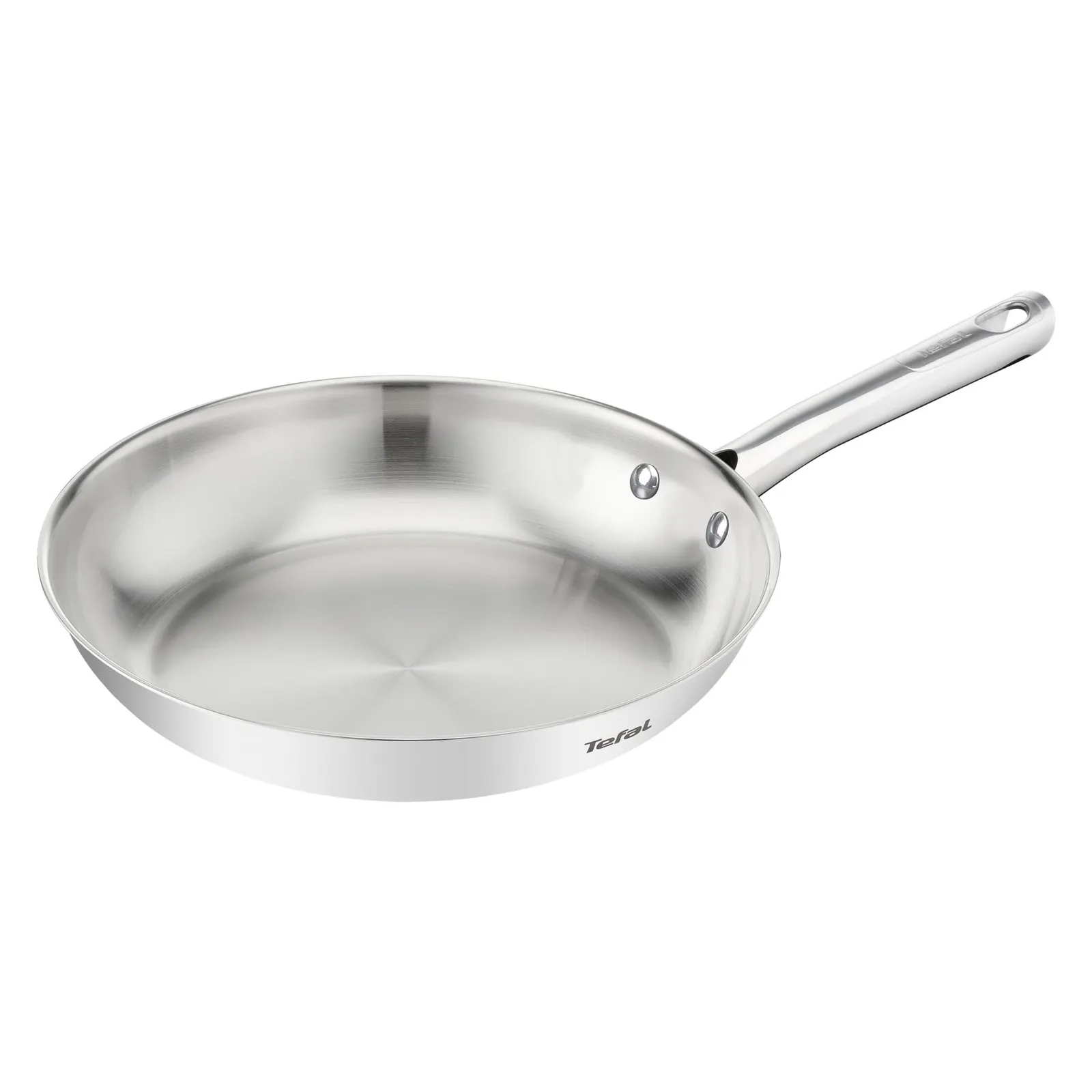 Sartén Tefal Duetto On 28 cm Acero Inoxidable Inducción Mango Ergonómico 10 Años Garantía