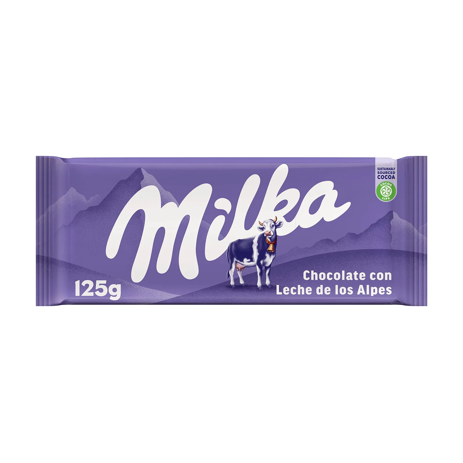 Pack 4 tabletas chocolate con leche Milka 125g