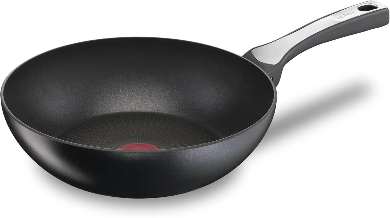 Wok Tefal Unlimited On 28 cm Inducción Antiadherente Titanio Horno Lavavajillas