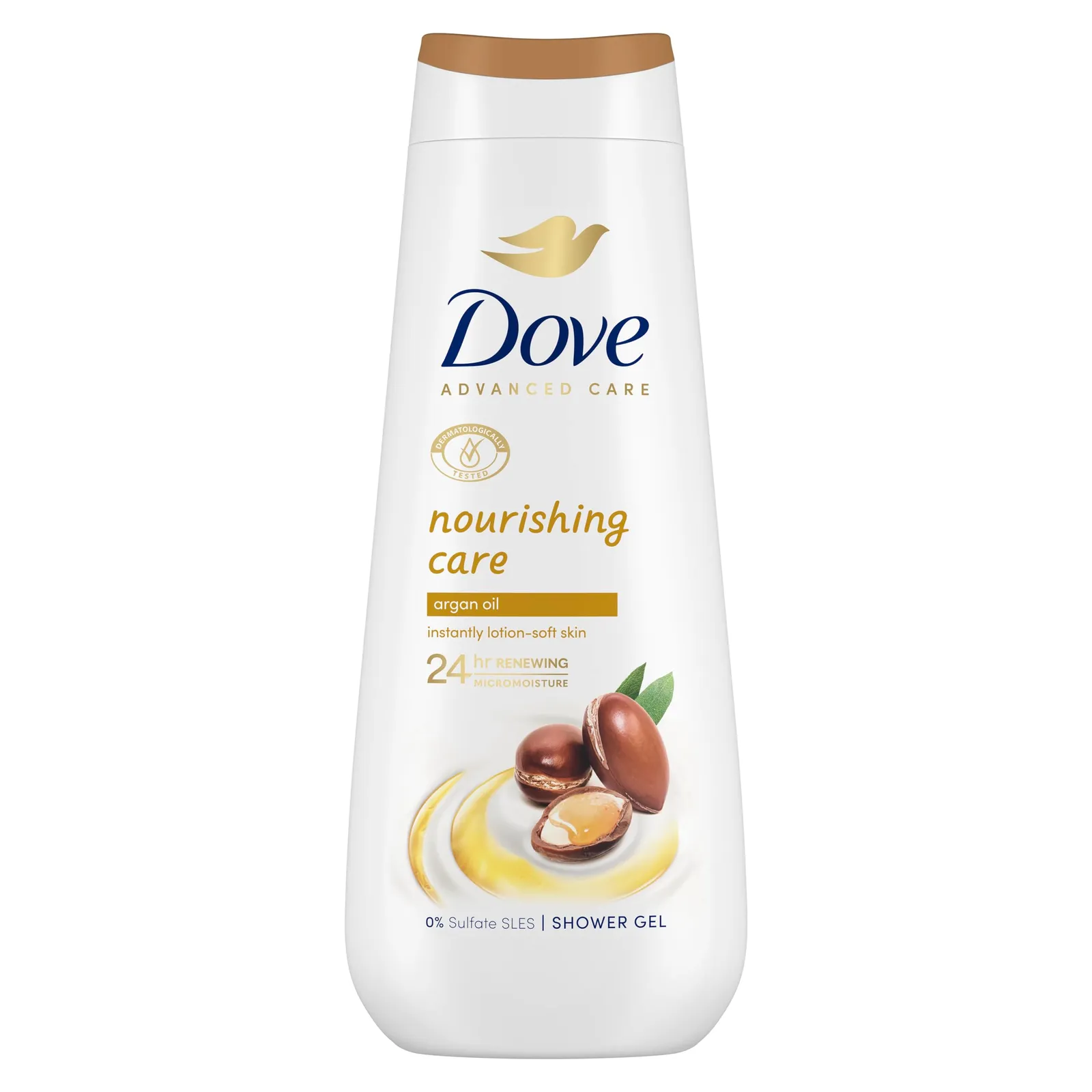 3x Gel de Ducha Dove Advanced Care Cuidado Nutritivo 600ml