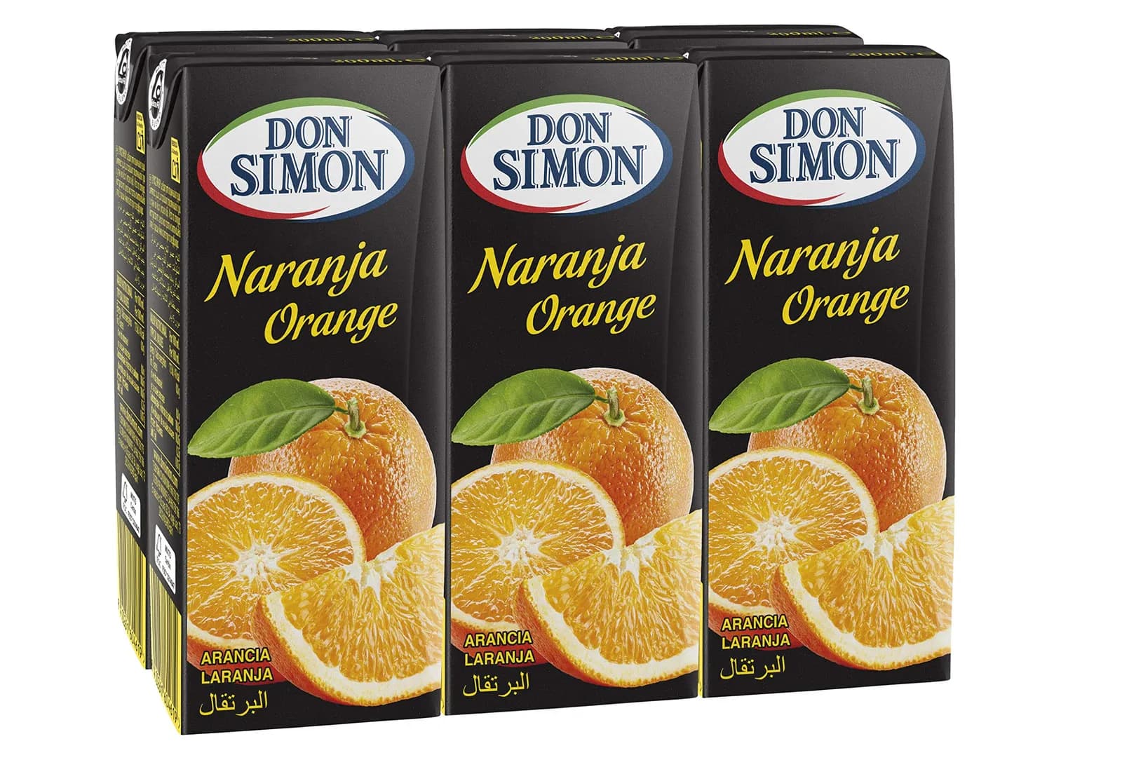 Pack 12x Zumo Naranja Don Simón 200ml
