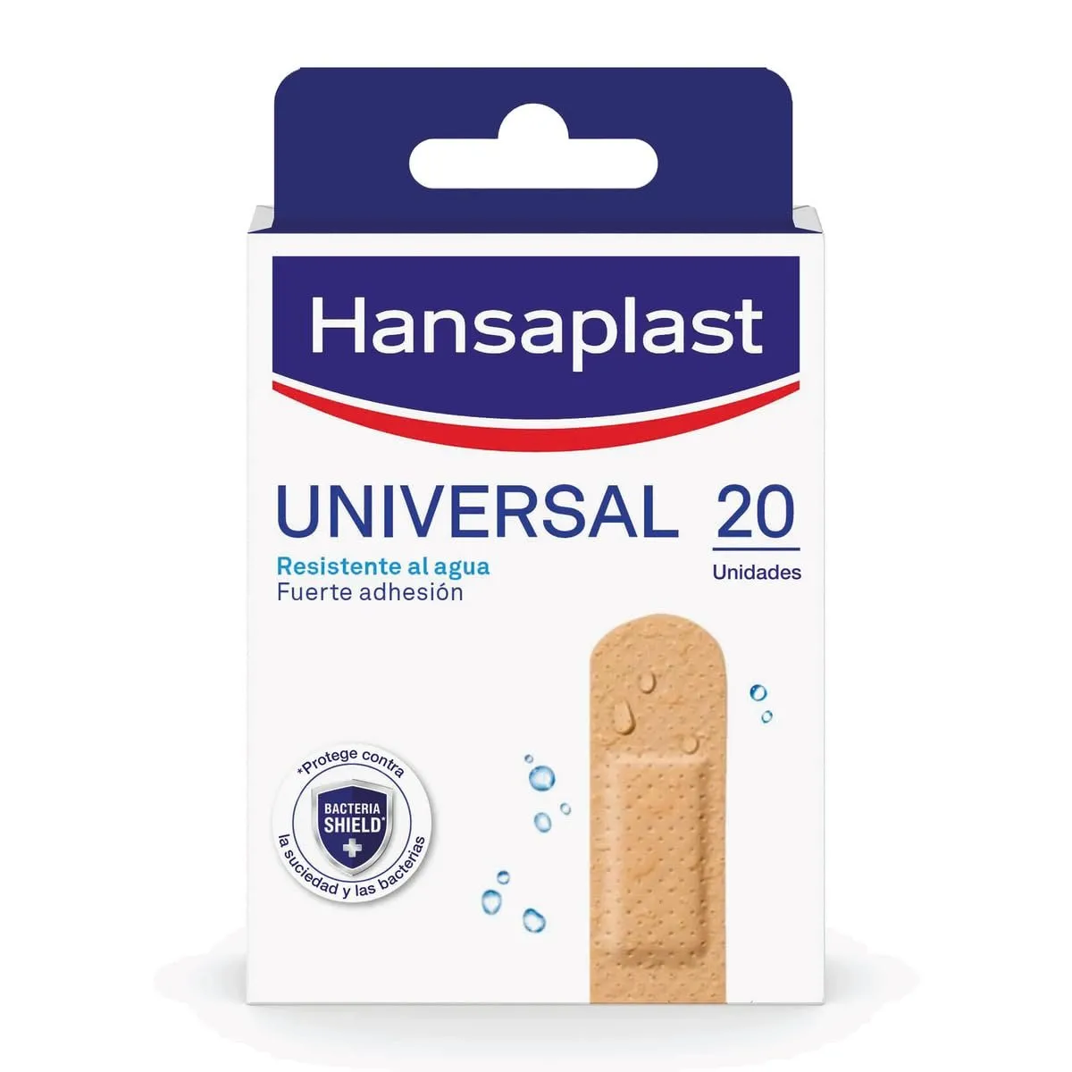 Hansaplast: 20 apósitos impermeables y transpirables