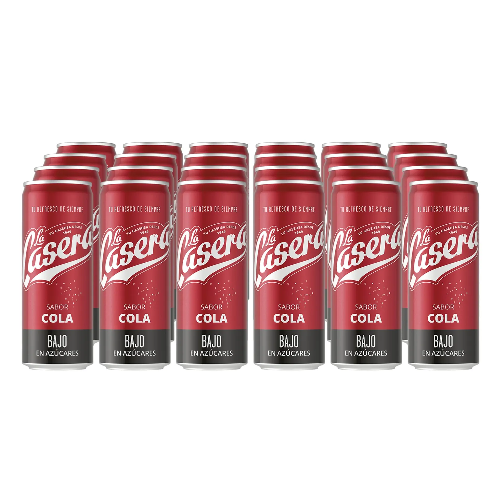 Pack 24 Latas La Casera Cola Zero 330ml
