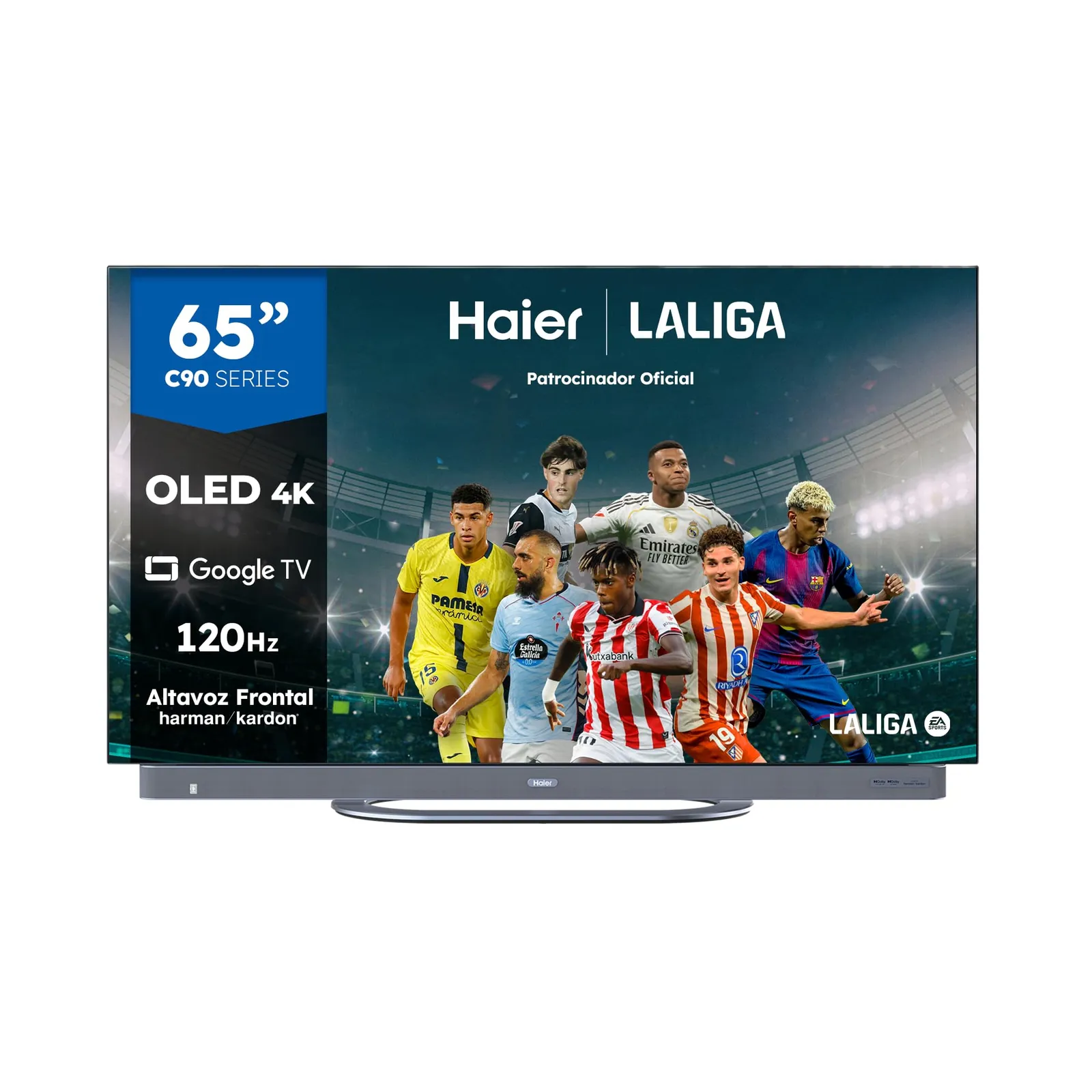 Smart TV Haier 65" 4K UHD H65C900UX: OLED, Google TV, HDR, HDMI 2.1