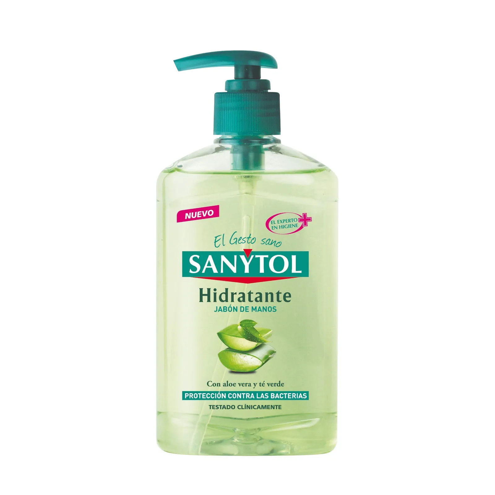 Pack 2x Jabón de Manos Sanytol Hidratante con Aloe Vera (250ml)