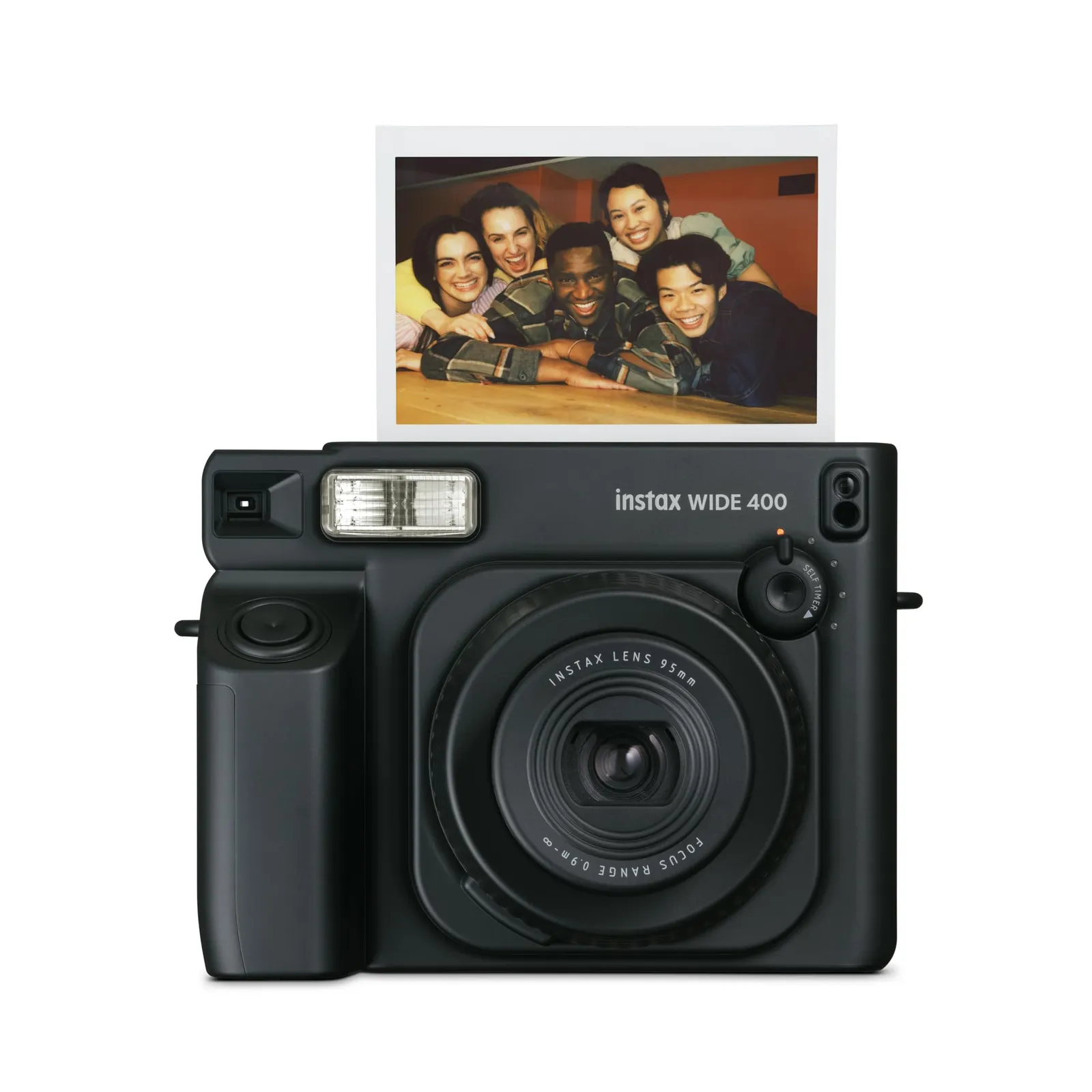 Cámara instantánea Fujifilm Instax Wide 400, Negro