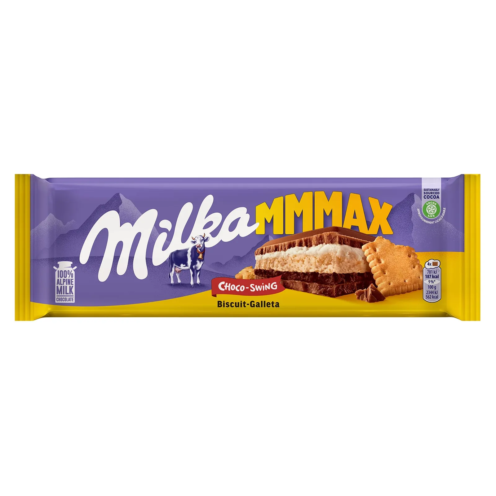 Pack 2x 300g Tableta Milka MMMAX Choco Swing