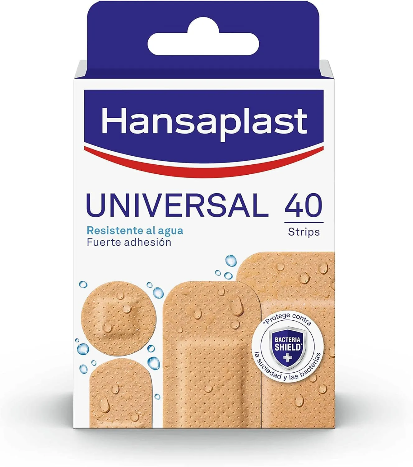 Hansaplast Universal Apósitos (4 Tamaños) - Pack 40 Unidades