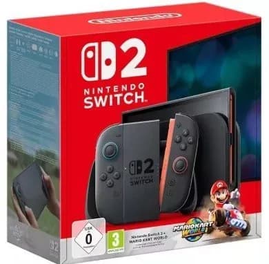 Consola Nintendo Switch 2 + Mario Kart World (Envío España)