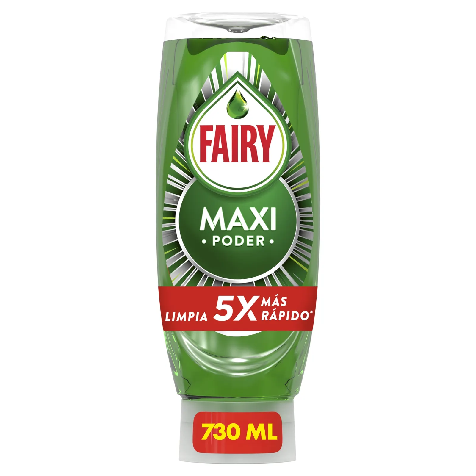 Pack 2x Fairy Maxi Poder Lavavajillas 730ml