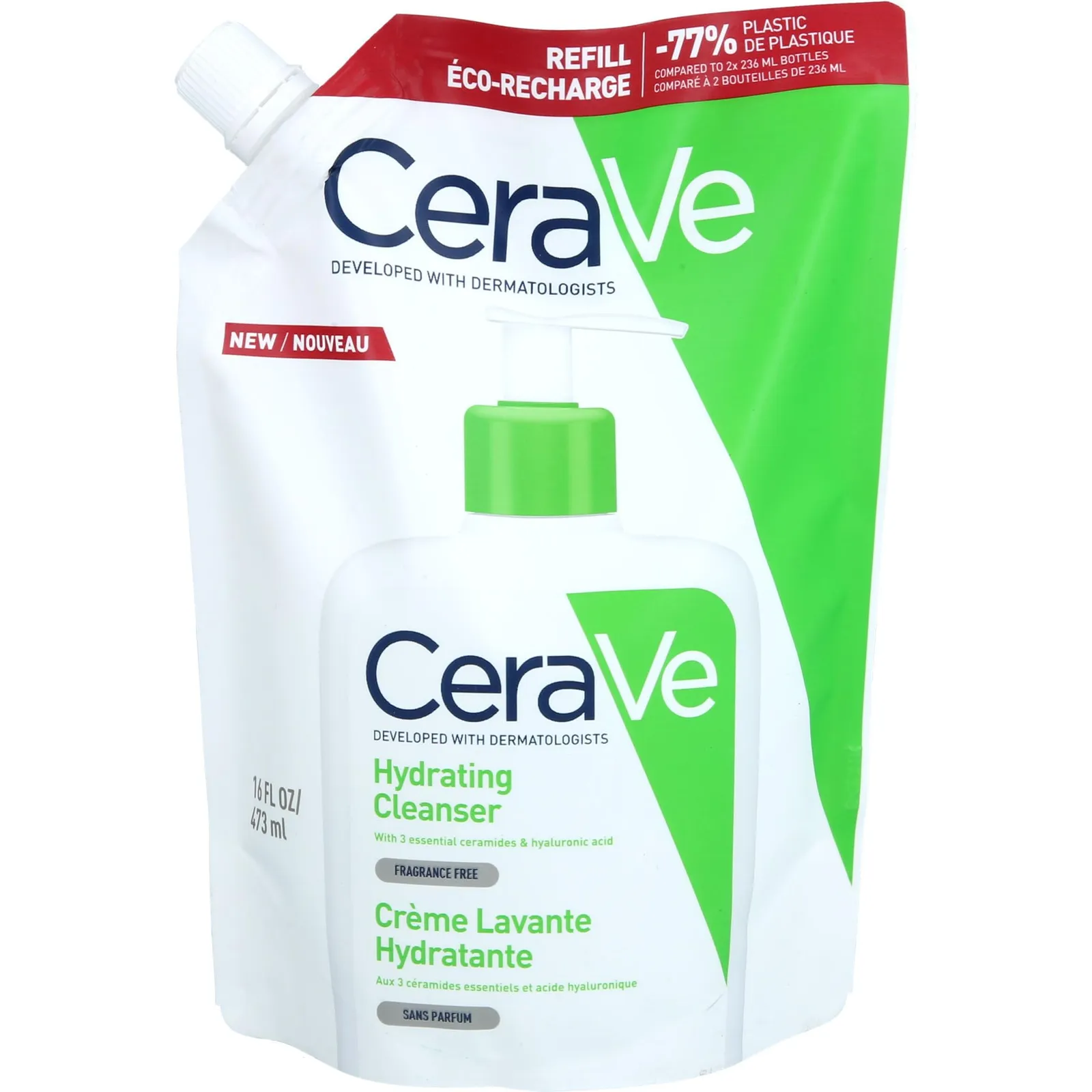 2x CeraVe Limpiador Hidratante (Recambio)