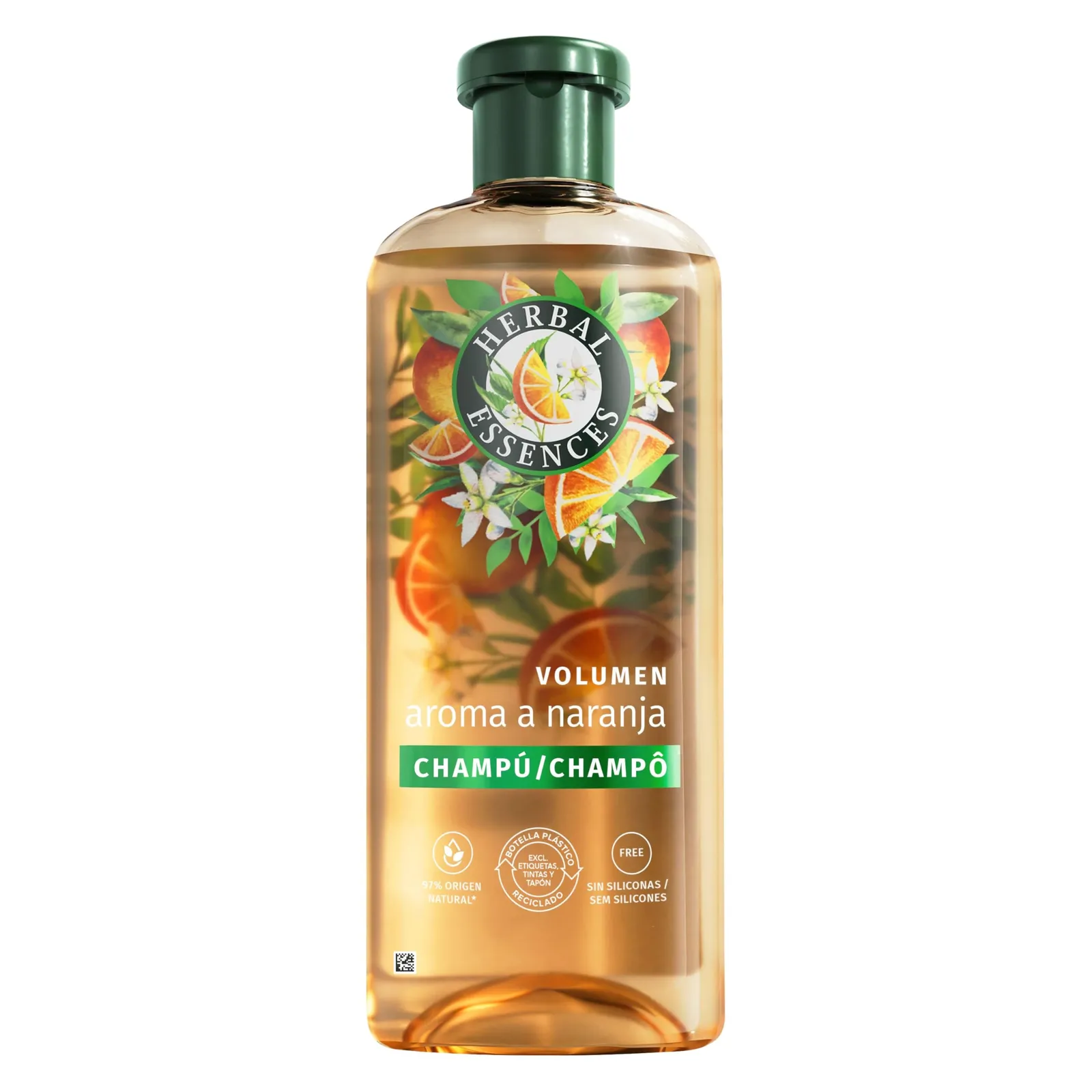 3x Champú Herbal Essences Volumen Naranja 350ml