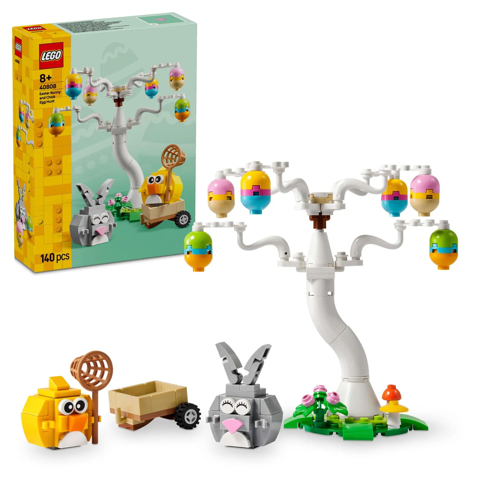LEGO Conejo y Pollito de Pascua (40642) - Set de Construcción